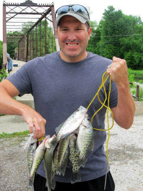 The crappie spawn is on!! It won't last! Jig and bobber from the bank! 